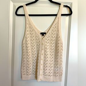 Jcrew crochet top